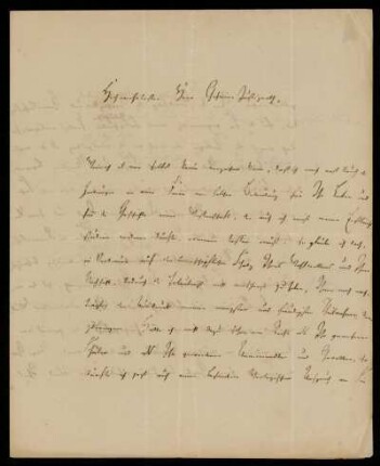 Brief von Julius Müller an Gustav Hugo, Marburg, 21.5.1838