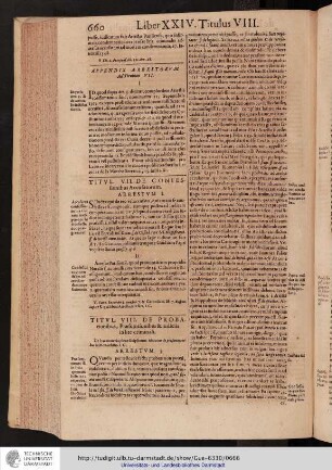 Liber XXIV. Titulus VII.