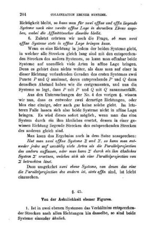 § 45. Von der Aehnlichkeit ebner Figuren.