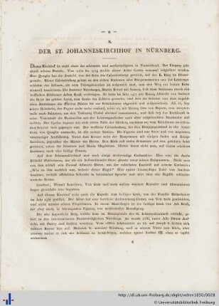 Margarethenkapelle zu Nürnberg.