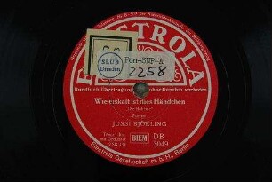 Wie eiskalt ist dies Händchen : "Die Bohème" / Puccini