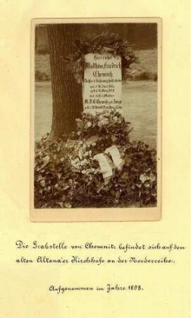 Altona - Grabstelle von Chemnitz