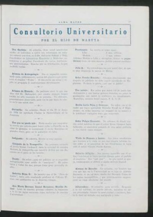 Consultorio universitario