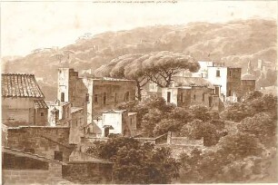 Gärtner, Friedrich von; Neapel (Italien); Häusergruppe - Perspektive