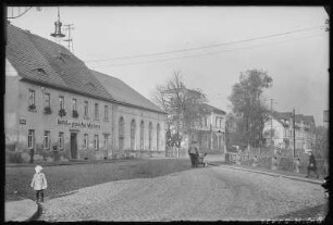 Frohburg. Bahnhofstraße, Gasthof zur grünen Aue