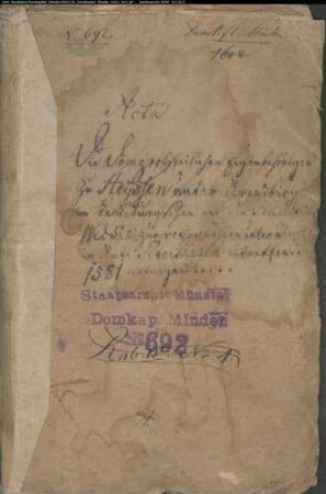 Amtsdienste der dompropsteilichen Eigenhörigen im schaumburgischen Amt Arensburg und Amt Bückeburg, Freibriefe, Weinkäufe