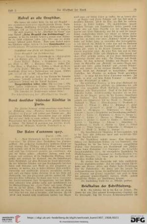 Der Salon d'automne 1907