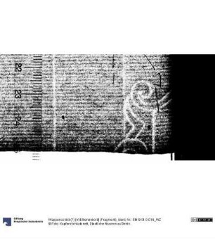 Wappenschild (?) [mit Bienenkorb] (Fragment)