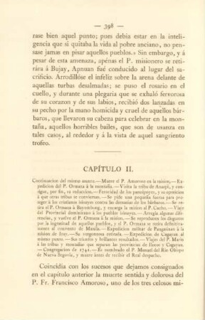 Capítulo II. Continuacion del mismo asunto ...