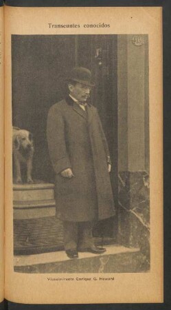 Vicealmirante Enrique G. Howard - [Fotografía] : Transeúntes conocidos