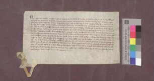 Lutold Münch von Münchenstein gestattet zur Rettung seines Seelenheils vor dem Offizial von Basel dem Domkapitel zu Basel und dessen Leuten den Gebrauch aller seiner Wege um Münchenstein.