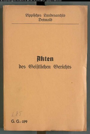 Jürgen Brandt aus Heilbeck (Heidelbeck, Amt Varenholz), Sohn von Jürgen Brandt, gegen Anna Ilsabein Copey, Tochter von Christina Copey, Stieftochter von Johann Copey (1665 ungefähr 46 Jahre alt) in Mosebeck, wegen einer Eheklage