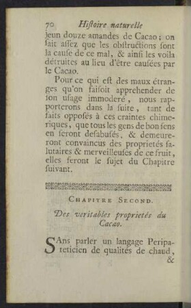 Chapitre second.