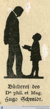 [Provenienz]: Schmidt, Hugo