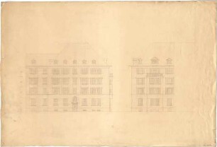 Billing, Hermann; Karlsruhe (Baden-Württemberg), Kolpingplatz; Kolpingplatz (früher Karlsplatz) - 2 Ansichten