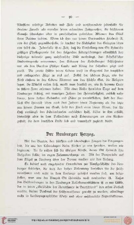 Der Neuburger Herzog