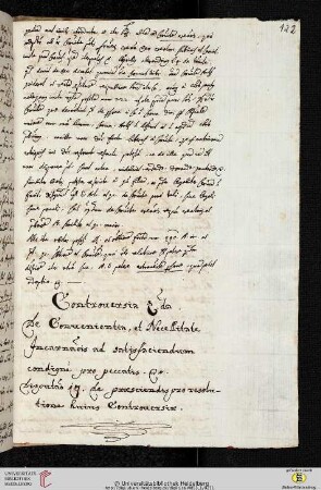 Controversia secunda