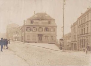 Straßenbild [Schloßstraße Ecke Hauptstraße/Fußgängerzone]