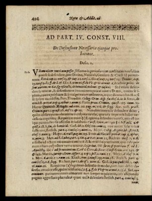 Const. VIII.