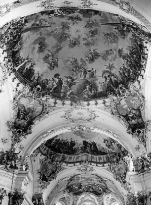 Pfingsten und die Verehrung der Ecclesia durch die vier Erdteile