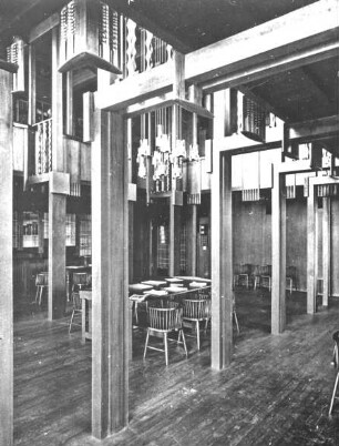 Glasgow, Bibliothek der Kunsthochschule (School of Art); Charles Rennie Mackintosh