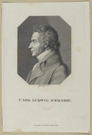 Bildnis des Carl Ludwig Fernow