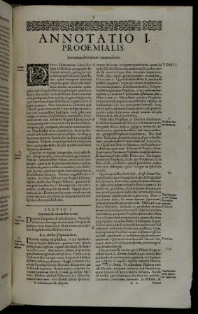 Annotatio I. Prooemialis. Sacrarum literarum commendatio.