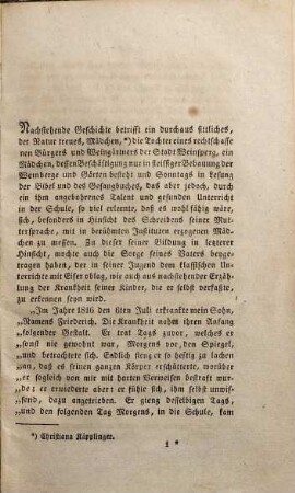 Geschichte zweyer Somnambülen : nebst einigen andern Denkwürdigkeiten aus dem Gebiete der magischen Heilkunde und der Psychologie