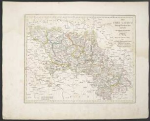 Die Ober Lausitz Koenigl. Saechsischen Antheils : oder Budissiner Kreisdirection