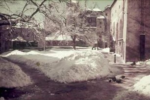 Burghof im Winter