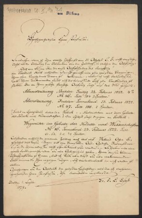 Brief an Friedrich Wilhelm Jähns : 01.09.1877