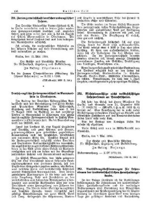 Feriengemeinschaft deutscher und englischer Lehrer : [Erziehung] ; [Amtliche Erlasse] ; [Amtlicher Teil]