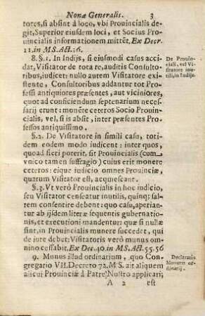 Canones Nonae Congregationis generalis