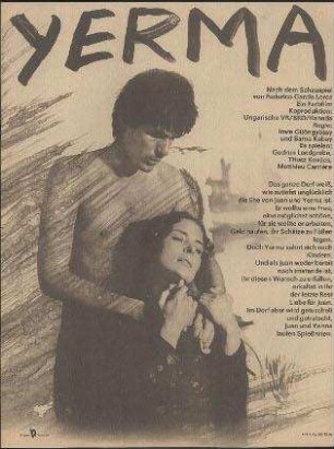 Filmplakat von "Yerma" (1984/85)