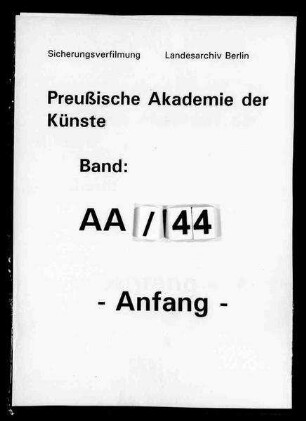 Reden und Sonderdrucke