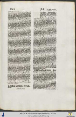 Titulus VI. De ecclesia militante.