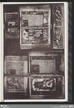 Drucke der Bibel mit Text und Bild