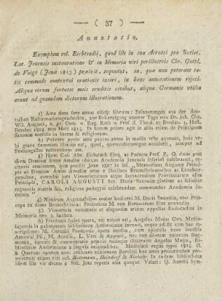 Annotatio