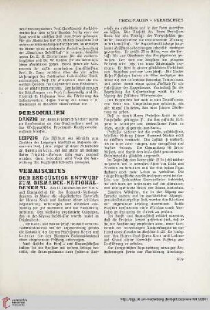 Vermischtes