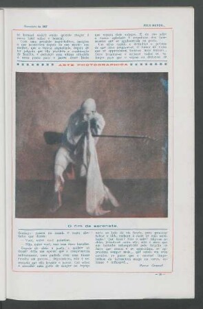 Arte fotográfica : O fim da serenata