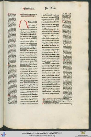 Prologus beati hieronimi in ysaiam prophetam
