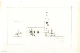 Gsaenger, Gustav; Blaichach / Allgäu (Bayern); Ev. Kirche - Ansicht