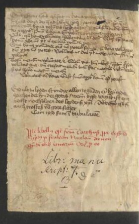 Geistliche Kurztexte, lat. und dt. (De vona voluntate, über Geduld)