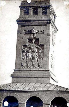 Fischer, Theodor; Berg am Starnberger See - Rottmannshöhe (Bayern); Bismarckturm - Fassadendetail