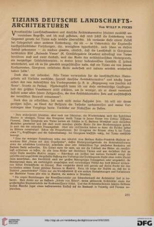 10: Tizians deutsche Landschaftsarchitekturen