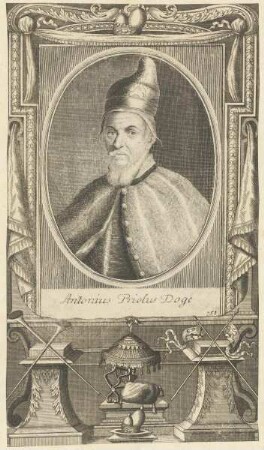 Bildnis des Antonius Priolus, Doge