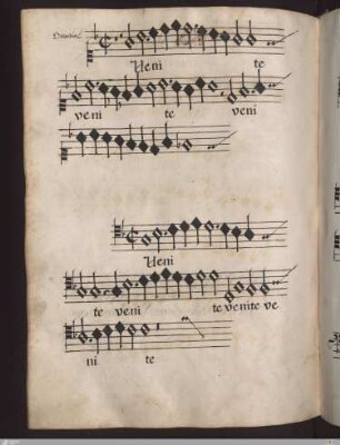 Orlandus L[assus] : Venite ad me omnes