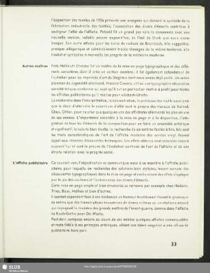 L'affiche publicitaire