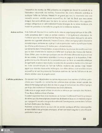 L'affiche publicitaire