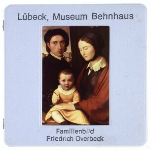 Overbeck, Selbstporträt mit Familie